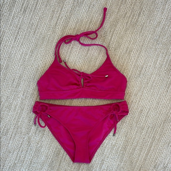 Bare Necessities Pink Bikini Set - Picture 1 of 7